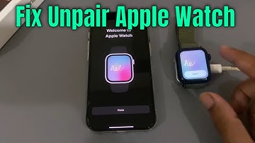 Fix apple watch not connecting to iphone || unpair apple watch problem