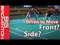 Where to move in doubles formations guide