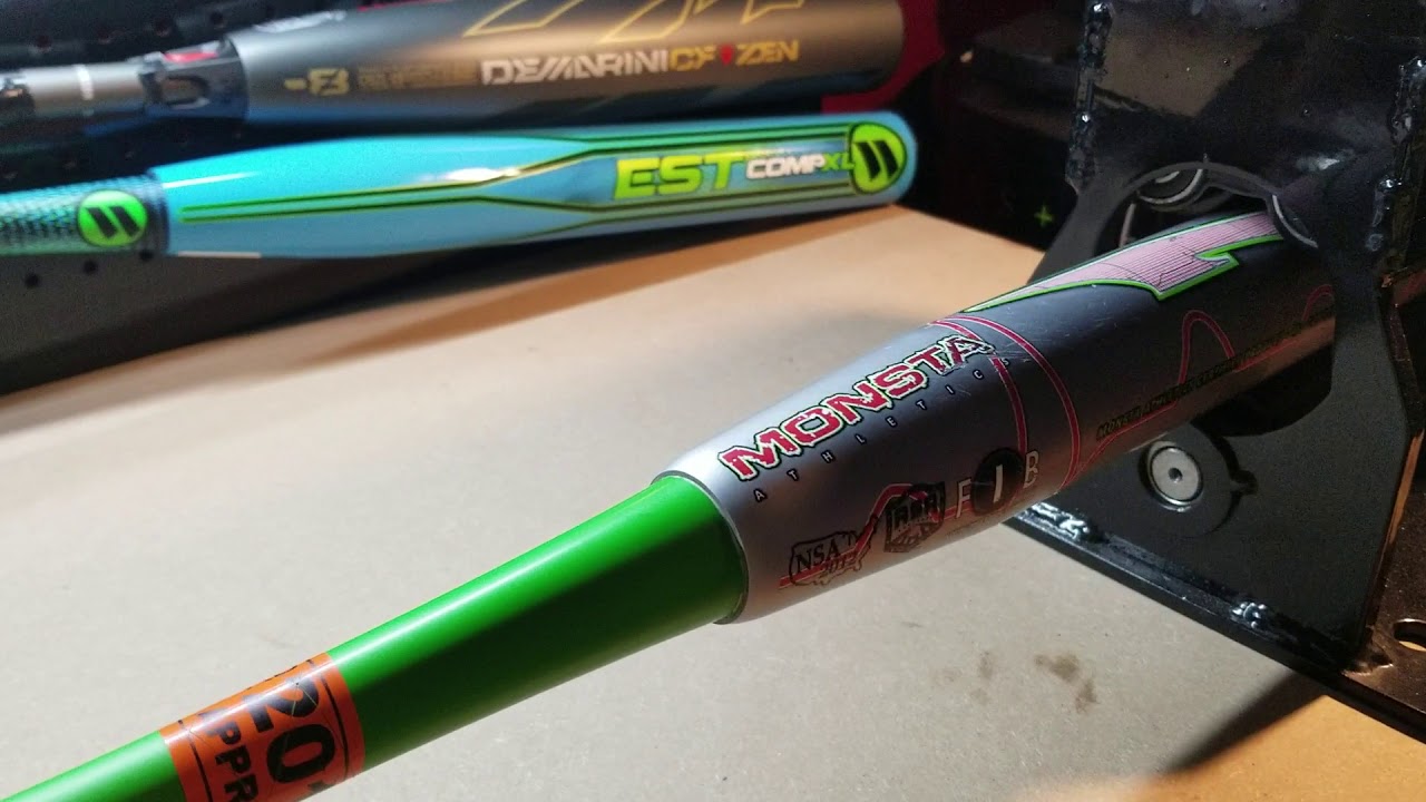 LongballBats.com Heat Rolling a 2016 Monsta ASA Heart Warrior FIB Slow Pitch Softball Bat, 16SPHWS2