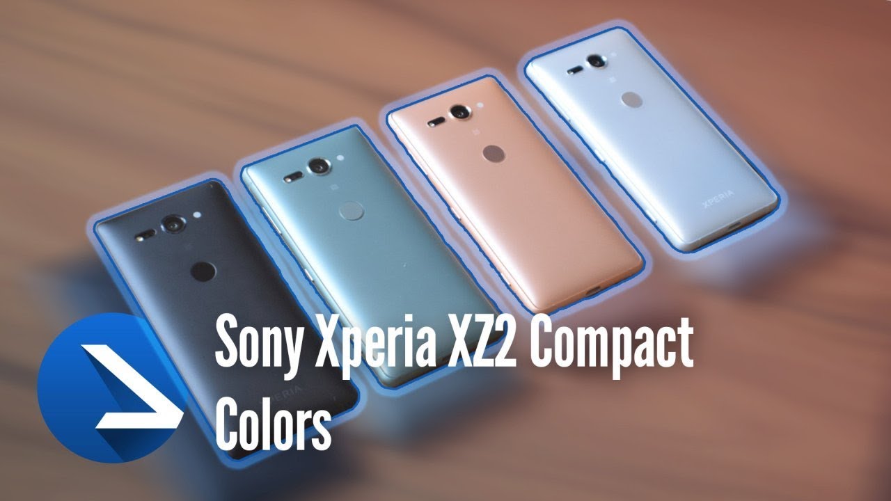 Colors Overview Sony Xperia Xz2 Compact Colour Comparison 4k 60fps Youtube