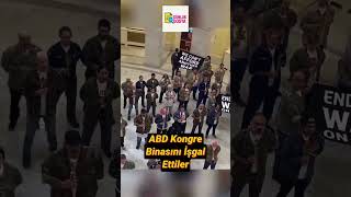 ABD Kongre Binasını işgal ettiler