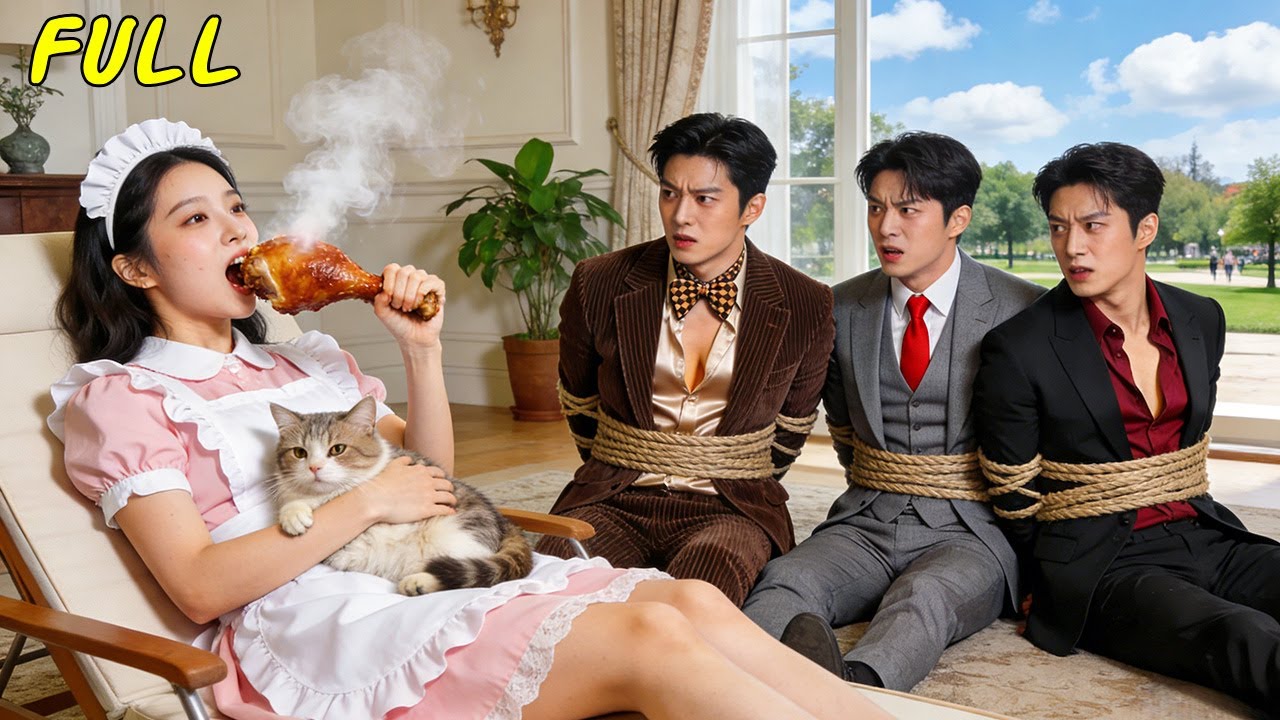 Nadie Regañaba a 4 Hijos del CEO—Hasta Que una Criada los Hambrienta 3 Días ¡Y los Domó! ¡Amor!