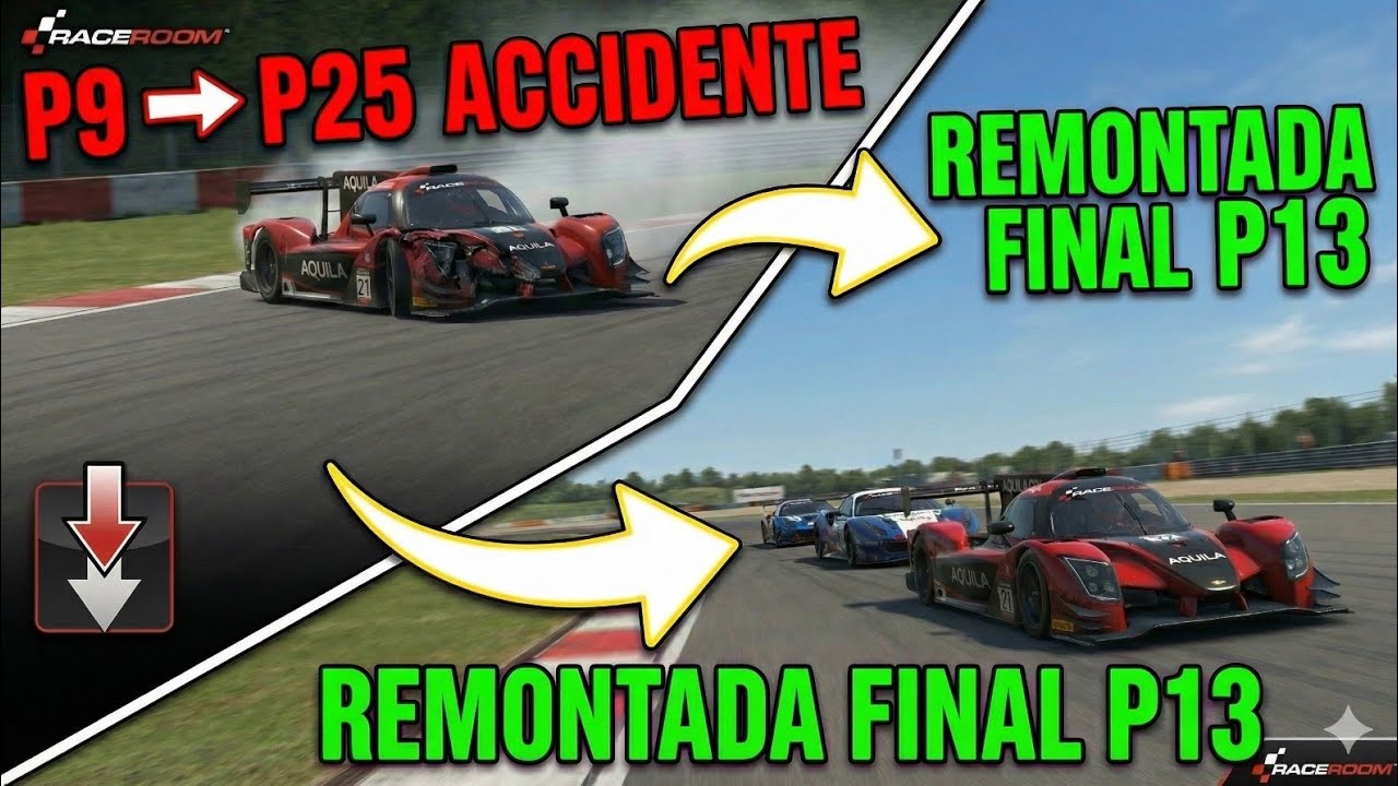 Me destrozan en la salida... PERO MIRA EL FINAL (P25-P13) - RACEROOM 2026