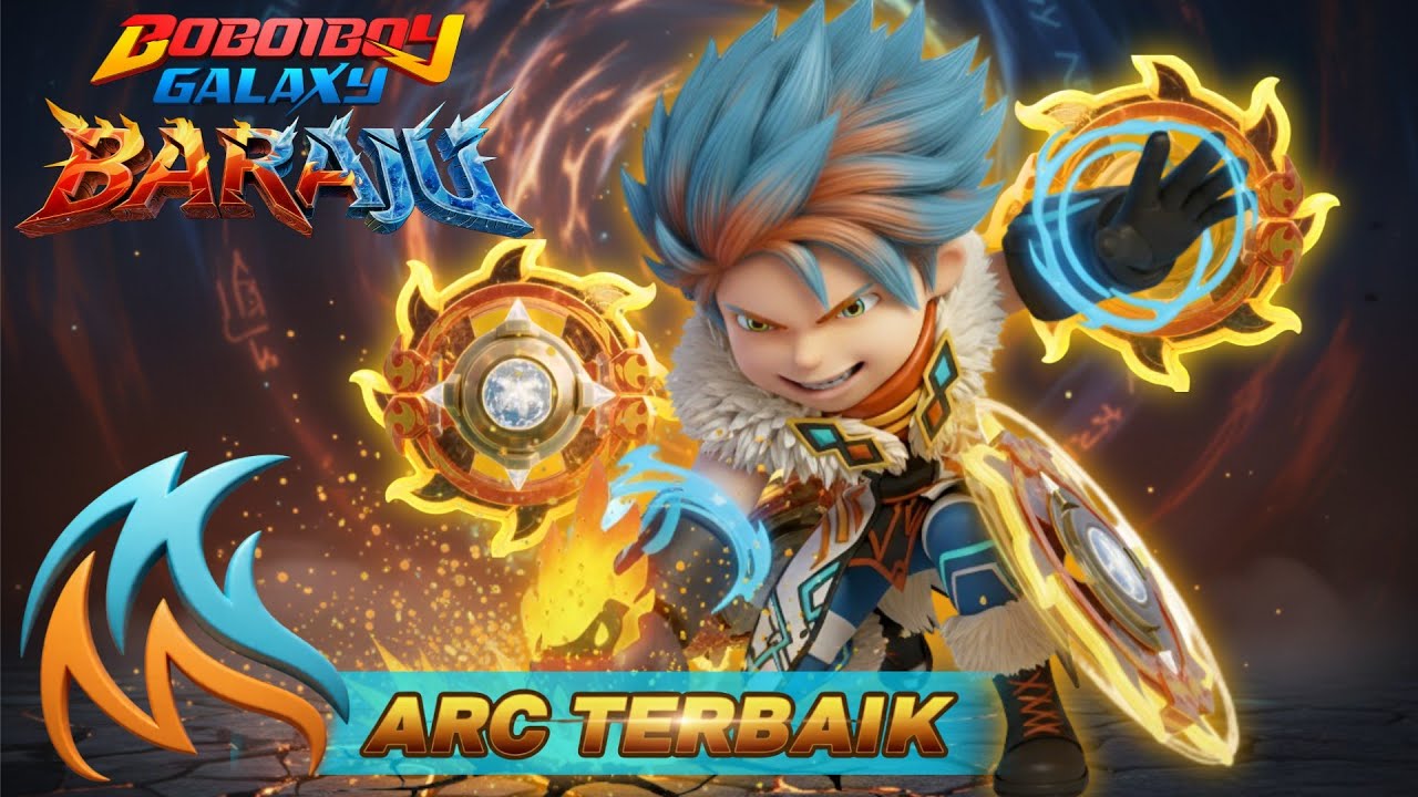 BoBoiBoy Baraju Fusion Tahap 3 || BoBoiBoy Galaxy Baraju Jadi Arc ...