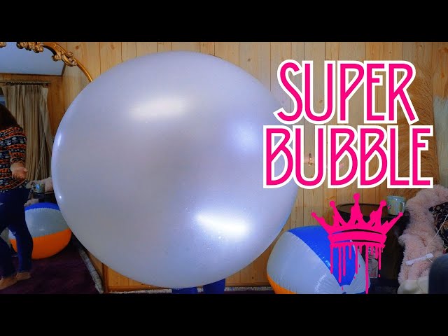 HUGE SUPER BUBBLE GUM BUBBLE