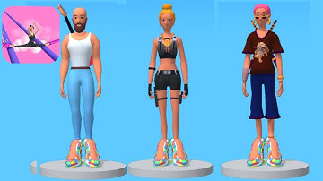 High Heels All Skins Unlocked Gameplay Walkthrough part 8 - New Update (iOS,Android) @Lucifer nani