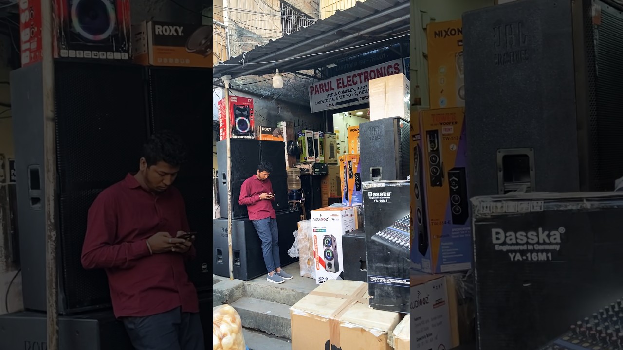 Guwahati wholesale market sound system 