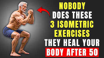 Only 3 Isometric Exercises to Change Your Entire Body - No Equipment Needed