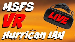 Air Traffic Controller Flies in VR - TPA - MIA HURRICANE IAN!