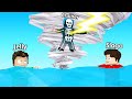 SURVIVE The GIANT TORNADO In ROBLOX! (Natural Disasters)