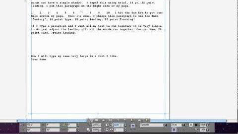 QuarkXPress 5 - First Project