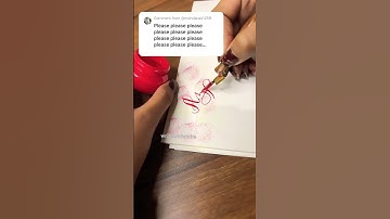 Easy pointed pen calligraphy #calligraphy #easycalligraphy #pointedpencalligraphy