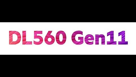 HPE ProLiant DL560 Gen11 Animated Video