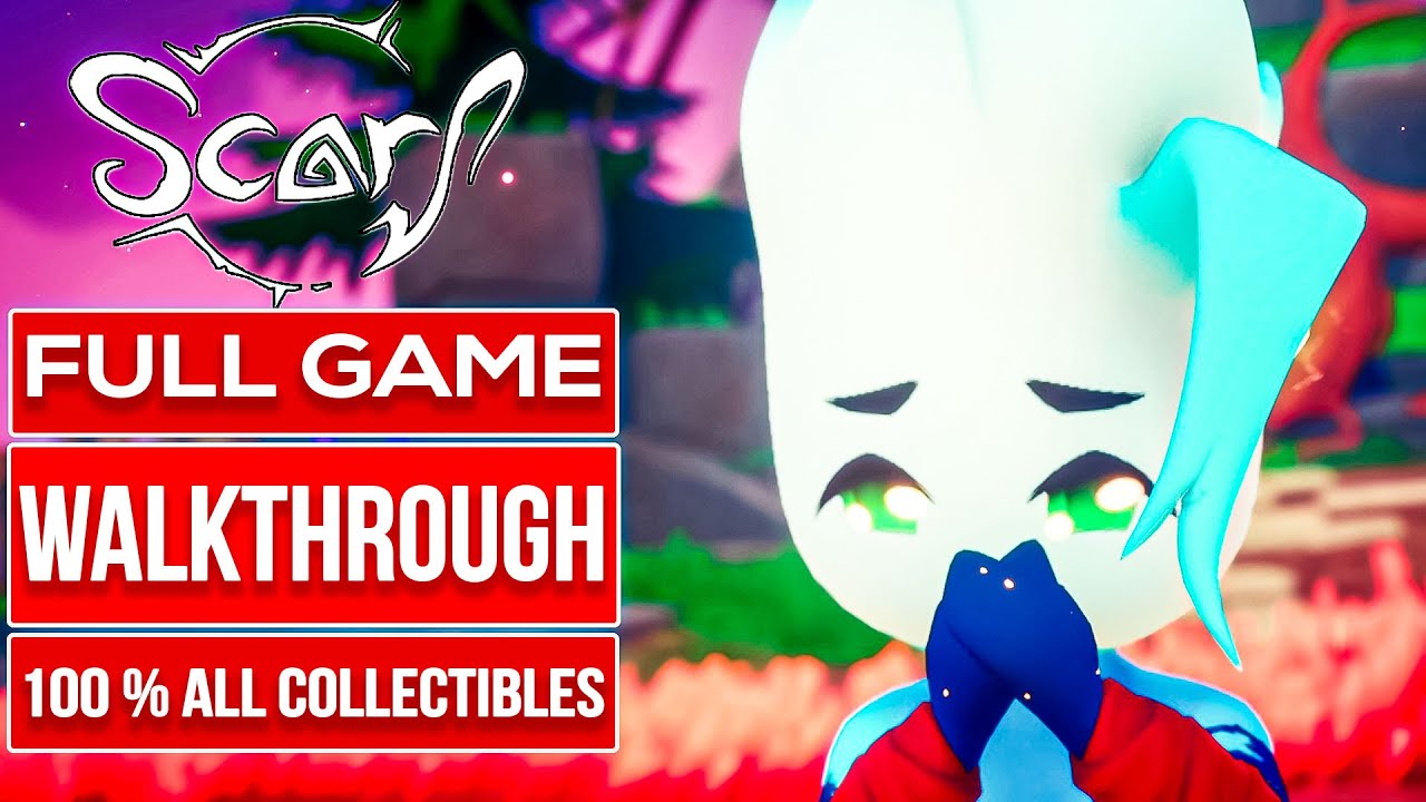SCARF Gameplay Walkthrough FULL GAME No Commentary (100% All Collectibles) - YouTube