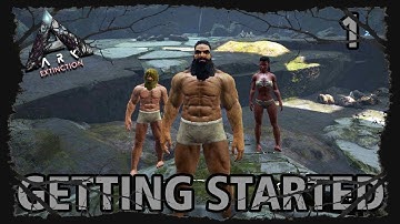 ARK | EXTINCTION - GETTING STARTED & FINDING A BASE IN THE NEW DLC! Ep 1 [Sons of AnARKy]
