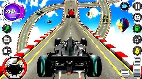 GT Formula Car Mega Ramp Extreme Racing – formula car Racing Game – Android Gameplay