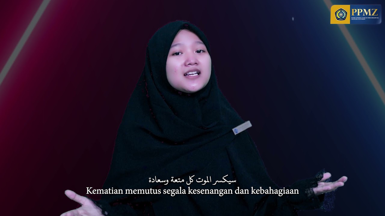 Pidato Bahasa Arab الحياة والموت (Kehidupan dan Kematian) || Nasywa Nabila Revaliazalfa || 11 KMI 2