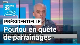 Présidentielle : Philippe Poutou toujours en quête des 500 parrainages • FRANCE 24