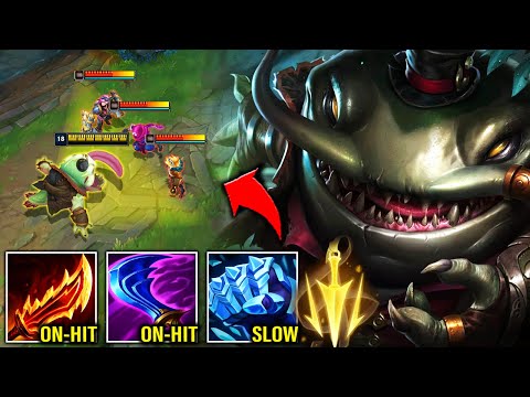 ON-HIT TAHM KENCH LICKS AWAY YOUR HEALTH IN SECONDS (AND YOU CAN'T ESCAPE)