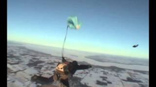 The Secret Life of Pilot Chutes - spring loaded pilot chute in burble