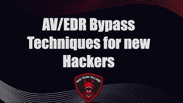 AV/EDR Bypass Techniques for new Hackers (in Portuguese)