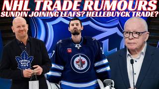 NHL Trade Rumours- Jets Hellebuyck Want Out? Sundin Joining Leafs? Canucks JR Comments