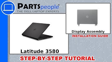 Dell Latitude 3580 (P79G002) Display Assembly How-To Video Tutorial