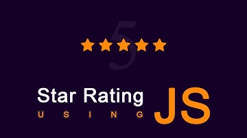 Star Rating Using JS | Star Rating In HTML Using JavaScript | Review Section HTML CSS