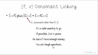 5 15 Consonant Linking
