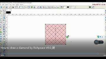 How to draw a diamond by Richpeace V9 0