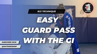 Easy Guard Pass Techniques For Jiu - Jitsu Beginners