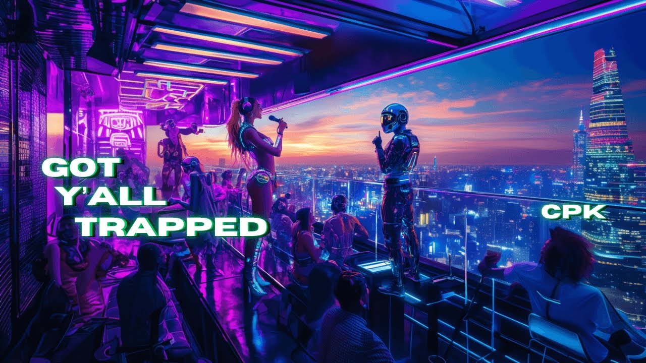 Got Y’all Trapped – CPK Feat. Kzya Nexus | Cybertrap Beat • Visualizer