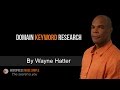 Using Keyword Research To Find A Good Domain Name For Your Target Market