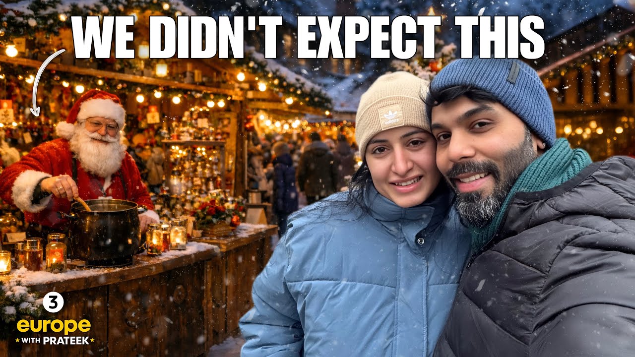 48 Hours in Switzerland's MOST BEAUTIFUL Christmas Market (NOT what we expected)