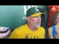 Mark Kotsay discusses Zack Gelof's return from injury, lineup adjustments | NBC Sports CA