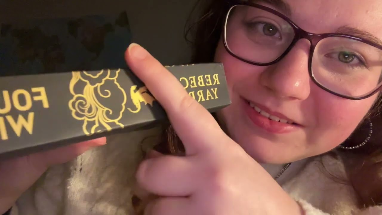ASMR: Book Haul and Anticipatory Ramble 📚 (Close up, Stuttering, Tapping, Tracing)