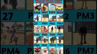 Cheat codes of Indian bike driving 3d shorts #indanbikedriving3d #gta #ibd3d