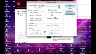 InDesign: Setting Up Indesign