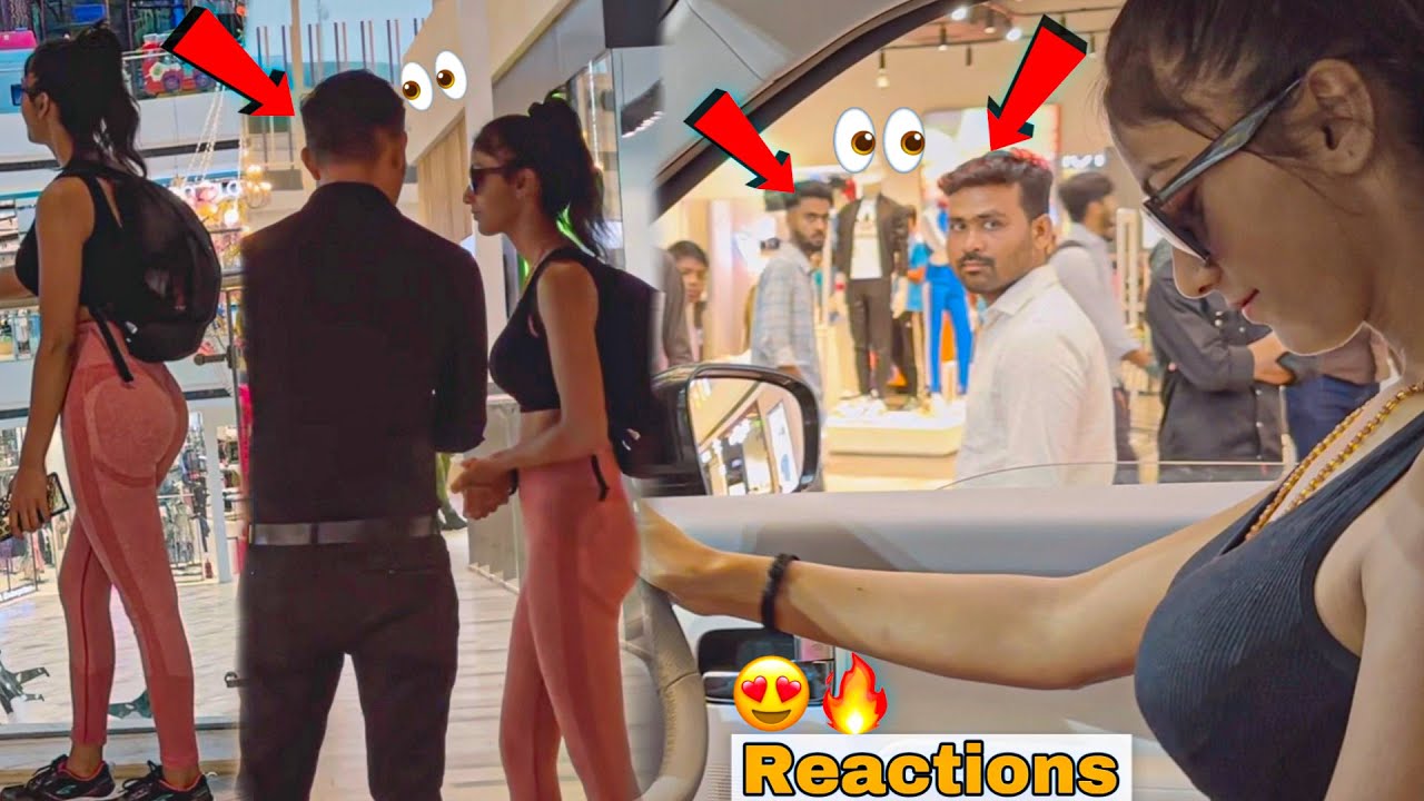 WHEN GYM GIRL ENTER A MALL Amazing Boys Reaction 😍🤤 Epic Reactions