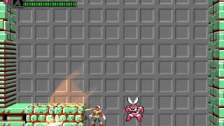 Megaman X8 Cutman Fight.