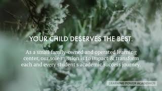 Learning Power Academics K-12 Winter Enrichment Programs
