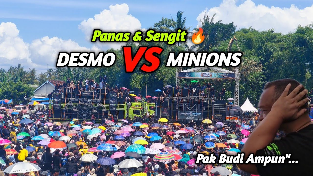Sangat sengit Battle MINIONS vs DESMO saling Nge Prank naik turunkan Volume🔥