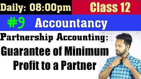 #9Accountancy: Partnership Accounting-Introduction | Class 12 | LiveClass By VijayMishraSir