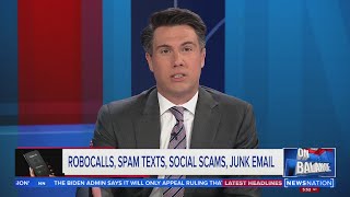Robocalls, spams, texts on the rise | On Balance with Leland Vittert