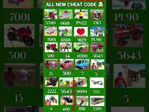 All New Cheat Codes Revealed! Secret Vehicles, UFO, Plane &amp; More 😱 | Game Cheats