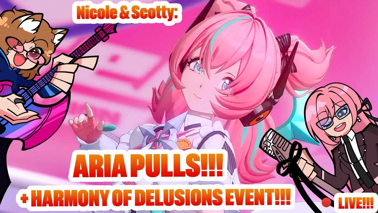 🔴LIVE! PULLING FOR ARIA!!!!! BUILDING + MORE HARMONY OF DELUSIONS EVENT!!!!! | Zenless Zone Zero