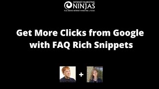 Google FAQ rich snippets: Get more clicks from Google