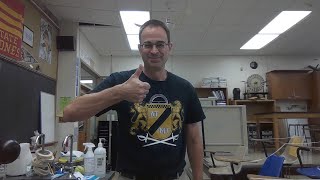 Lenz's Law Demo - Magnet Falling Through Copper Pipe