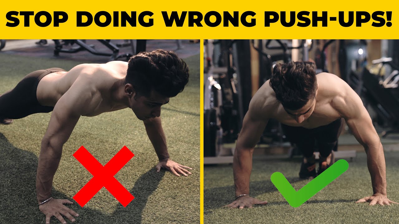 How To Do Push Ups For Beginners | Be More | Champions - YouTube