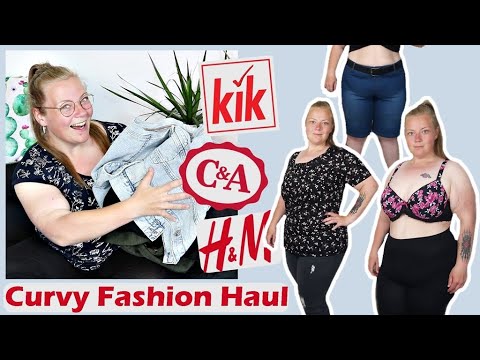 CURVY FASHION HAUL | Shirts, Hosen, BH | H&M, C&A, KiK | PrimaDina
